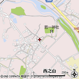 兵庫県加古川市神野町西之山462周辺の地図