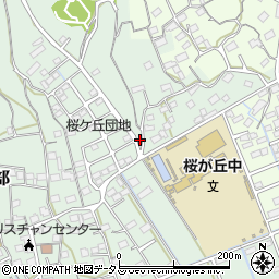 静岡県掛川市富部865-2周辺の地図