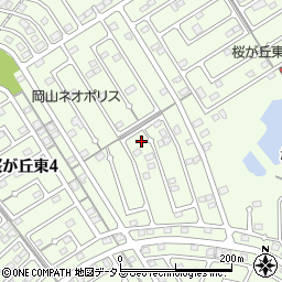 岡山県赤磐市桜が丘東4丁目4-384周辺の地図