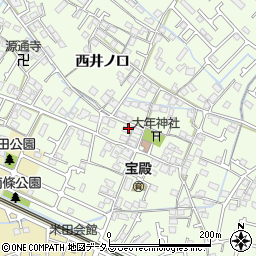 兵庫県加古川市東神吉町西井ノ口732周辺の地図