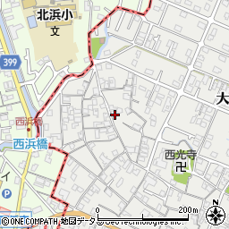 兵庫県姫路市大塩町56周辺の地図