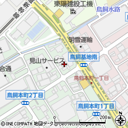 港タイヤ株式会社摂津営業所周辺の地図