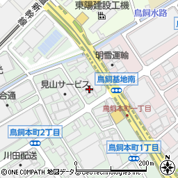 港タイヤ株式会社摂津営業所周辺の地図