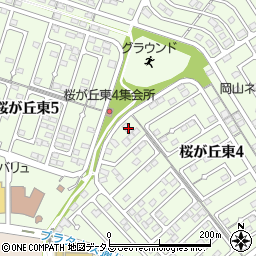 岡山県赤磐市桜が丘東4丁目4-467周辺の地図