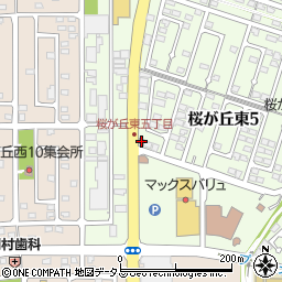 岡山県赤磐市桜が丘東5丁目5-201周辺の地図