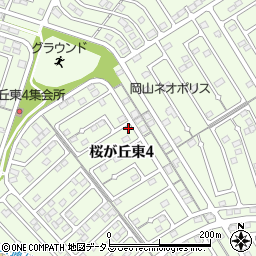 岡山県赤磐市桜が丘東4丁目4-272周辺の地図