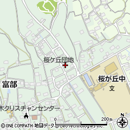 静岡県掛川市富部591-34周辺の地図