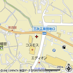 広島県三次市東酒屋町516周辺の地図