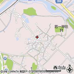 兵庫県加古川市神野町西之山384周辺の地図