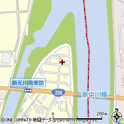兵庫県たつの市御津町苅屋1410周辺の地図