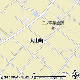 静岡県浜松市中央区大山町3858周辺の地図