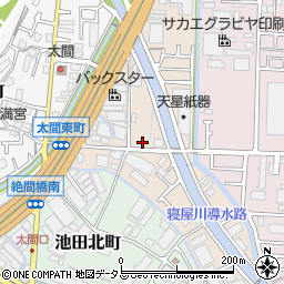 大阪府寝屋川市太間東町11-4周辺の地図