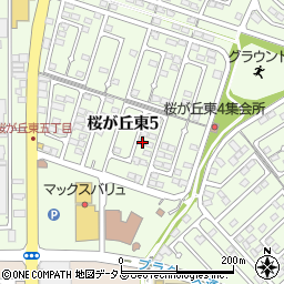 岡山県赤磐市桜が丘東5丁目5-83周辺の地図