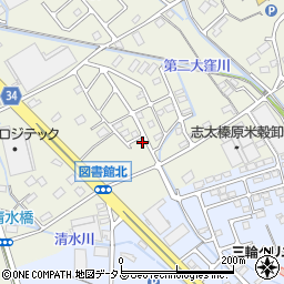 静岡県榛原郡吉田町神戸346-6周辺の地図
