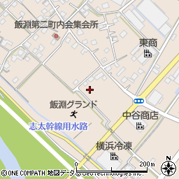 静岡県焼津市飯淵1274周辺の地図