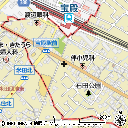 兵庫県加古川市米田町平津450-11周辺の地図