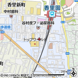 京おでん 二口 香里園店周辺の地図