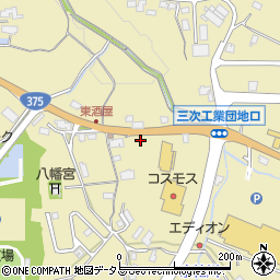 広島県三次市東酒屋町521周辺の地図