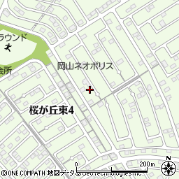 岡山県赤磐市桜が丘東4丁目4-480周辺の地図