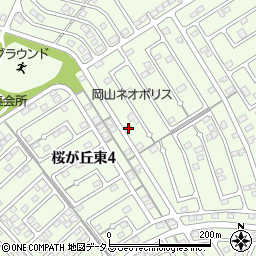 岡山県赤磐市桜が丘東4丁目4-475周辺の地図