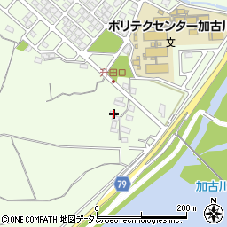 兵庫県加古川市東神吉町升田489周辺の地図