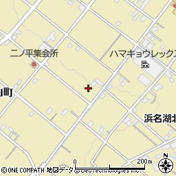 静岡県浜松市中央区大山町4020周辺の地図
