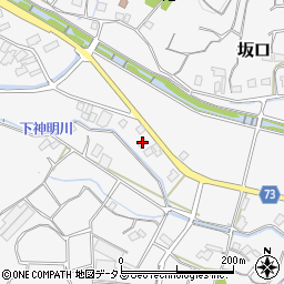 静岡県牧之原市坂口421周辺の地図