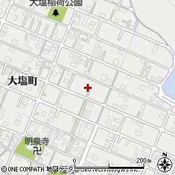 兵庫県姫路市大塩町216周辺の地図