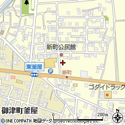 兵庫県たつの市御津町苅屋周辺の地図