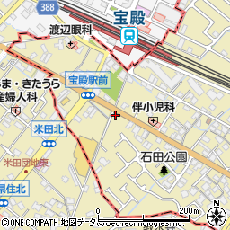 兵庫県加古川市米田町平津450-1周辺の地図