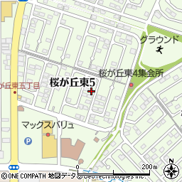 岡山県赤磐市桜が丘東5丁目5-82周辺の地図