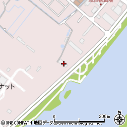 兵庫県姫路市飾磨区中島3202周辺の地図