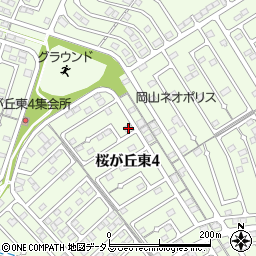 岡山県赤磐市桜が丘東4丁目4-699周辺の地図