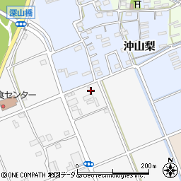 静岡県袋井市深見87周辺の地図