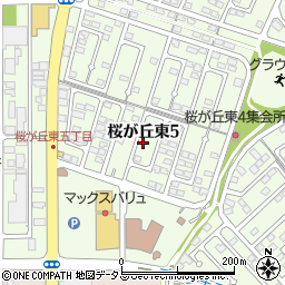 岡山県赤磐市桜が丘東5丁目5-109周辺の地図