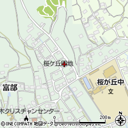 静岡県掛川市富部591-32周辺の地図
