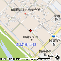 静岡県焼津市飯淵1213周辺の地図