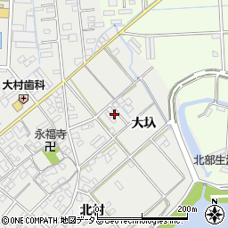 愛知県豊橋市下地町大圦35周辺の地図