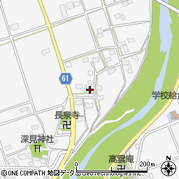 静岡県袋井市深見1712周辺の地図