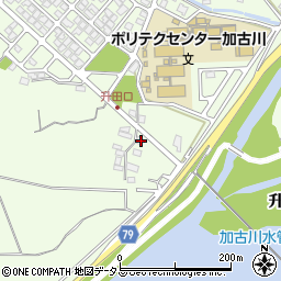 兵庫県加古川市東神吉町升田479-1周辺の地図