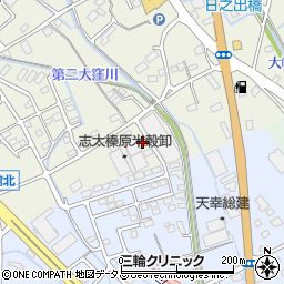 静岡県榛原郡吉田町神戸265周辺の地図