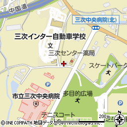 広島県三次市東酒屋町586周辺の地図