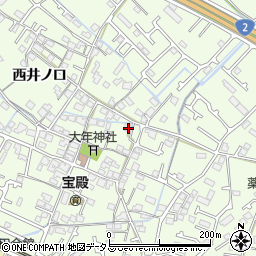 兵庫県加古川市東神吉町西井ノ口759周辺の地図
