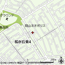 岡山県赤磐市桜が丘東4丁目4-474周辺の地図