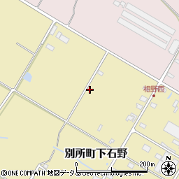 兵庫県三木市別所町下石野1352周辺の地図