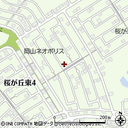 岡山県赤磐市桜が丘東4丁目4-499周辺の地図
