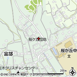 静岡県掛川市富部591-28周辺の地図