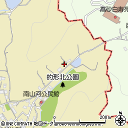 兵庫県姫路市的形町的形385周辺の地図