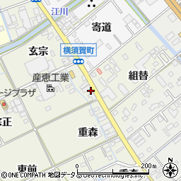 粕谷建具店周辺の地図