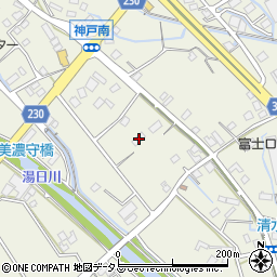 静岡県榛原郡吉田町神戸2392周辺の地図